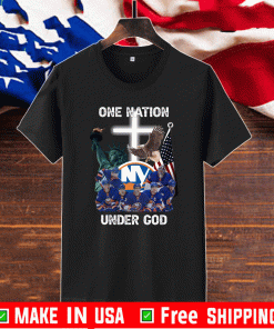 New York Islanders one nation under God T-Shirt