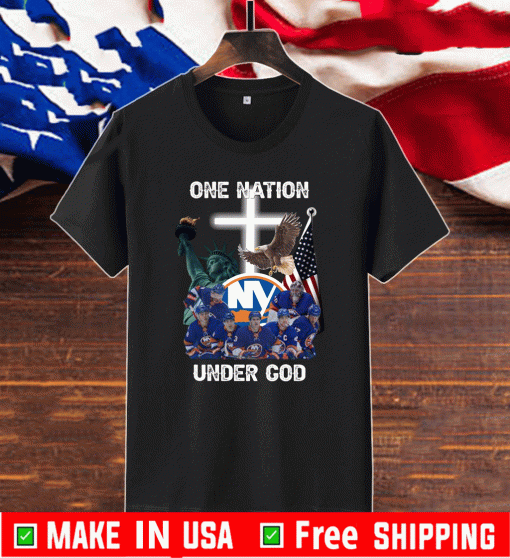 New York Islanders one nation under God T-Shirt