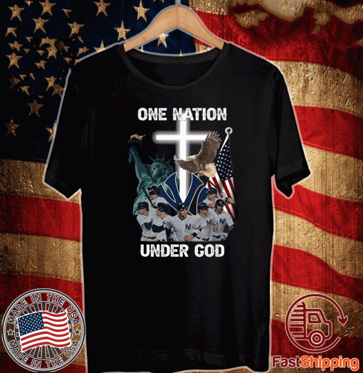 New York Yankees one nation under God Shirt