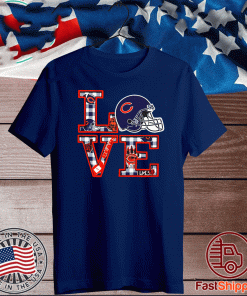 Official Love Chicago Bears T-Shirt