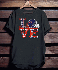 Official Love Chicago Bears T-Shirt