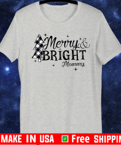 Official Merry and Bright Christmas Shirt - Mery Christmas Tree 2020 T-Shirt
