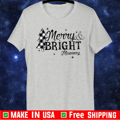 Official Merry and Bright Christmas Shirt - Mery Christmas Tree 2020 T-Shirt