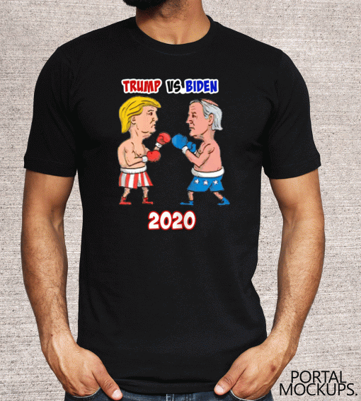 Trump vs. Biden 2020 Flag US T-Shirt