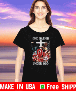 Oklahoma Sooners one nation under god US T-Shirt