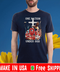 Oklahoma Sooners one nation under god US T-Shirt