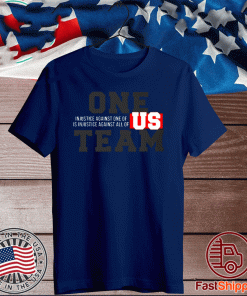 One Team US NFL End Racism Shirt