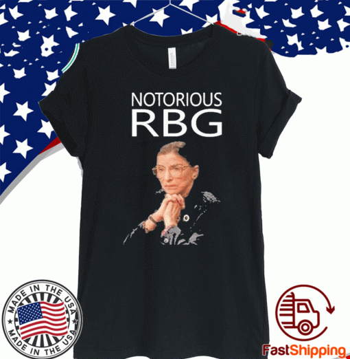 RIP RBG Ruth Bader Ginsburg Notorious RBG Tee Shirts