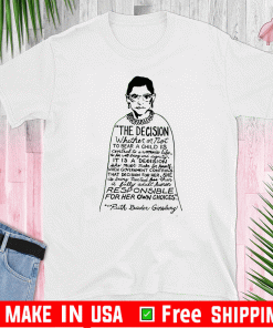 RIP Ruth Bader Ginsburg Justice Ruth Bader Ginsburg For T-Shirt