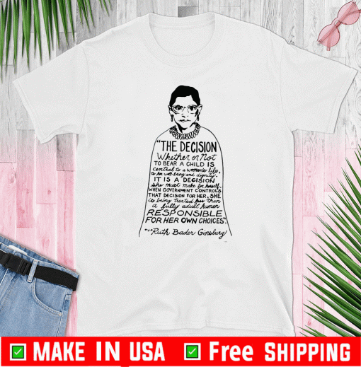 RIP Ruth Bader Ginsburg Justice Ruth Bader Ginsburg For T-Shirt