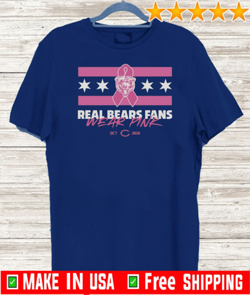 Real Bears Fans Wear Pink Shirt