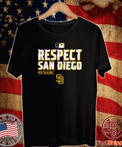 Respect san diego Postseason 2020 T-Shirt