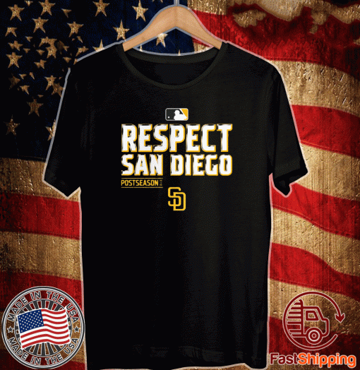 Respect san diego Postseason 2020 T-Shirt