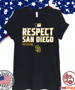 Respect san diego Postseason 2020 T-Shirt