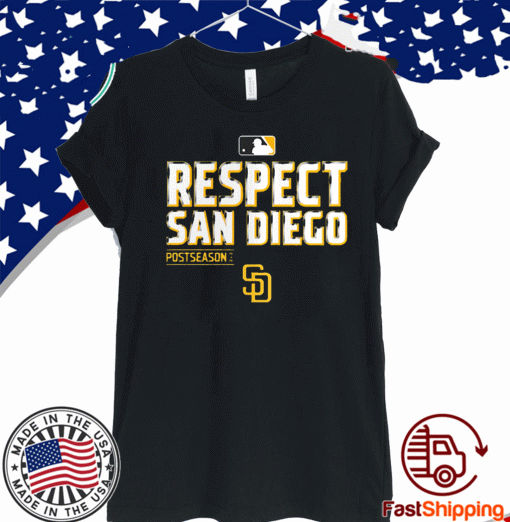 Respect san diego Postseason 2020 T-Shirt