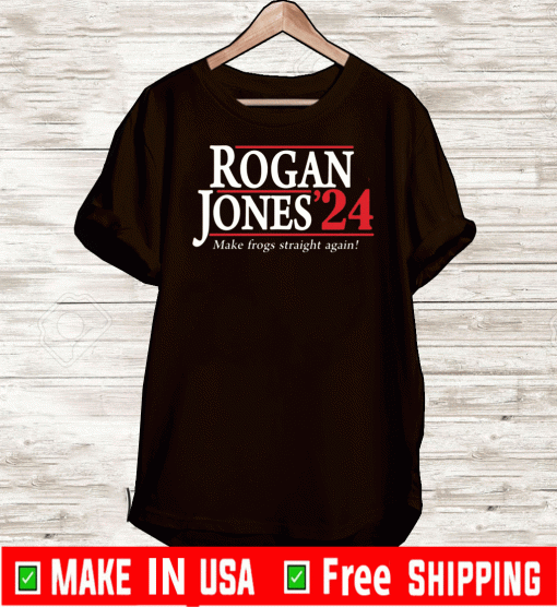 Rogan jones 2024 make frogs straight again T-Shirt 