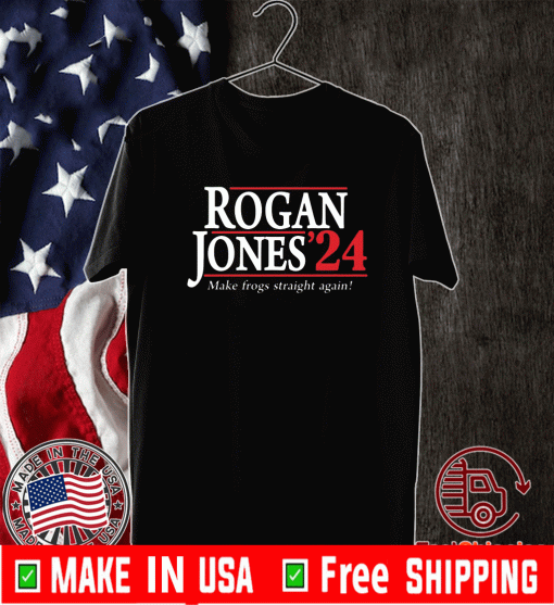 Rogan jones 2024 make frogs straight again T-Shirt 