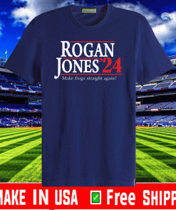 Rogan jones 2024 make frogs straight again T-Shirt 