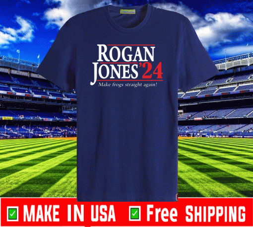 Rogan jones 2024 make frogs straight again T-Shirt 