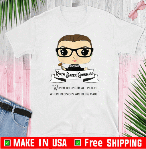 Ruth Bader Ginsburg Shirt - Be Independent Feminist T-Shirt