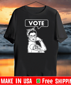 Ruth Bader Ginsburg RBG Vote T-Shirts