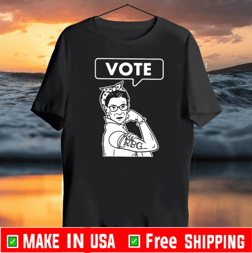 Ruth Bader Ginsburg RBG Vote T-Shirts