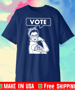 Ruth Bader Ginsburg RBG Vote T-Shirts