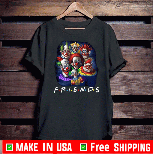 Scary Clown Drawing Movie Friends Halloween 2020 T-Shirt