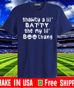 Shawty a lil batty she my lil boo thang Halloween T-Shirt