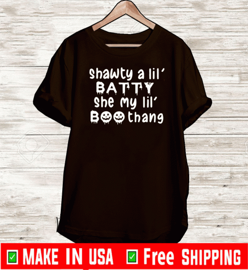 Shawty a lil batty she my lil boo thang Halloween T-Shirt