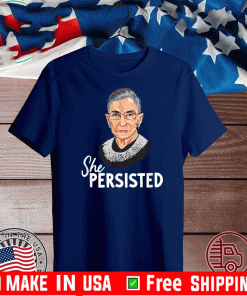 She Persisted RBG RIP 2020 T-Shirt