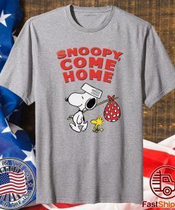 Snoopy come home t-shirt