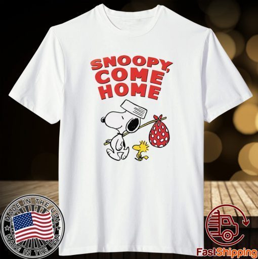 Snoopy come home t-shirt