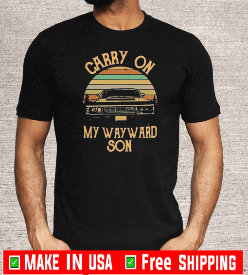 Supernatural Carry On My Wayward Son Vintage 2020 T-Shirt