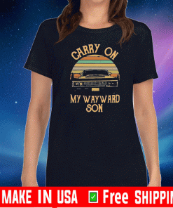 Supernatural Carry On My Wayward Son Vintage 2020 T-Shirt