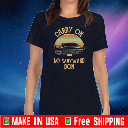 Supernatural Carry On My Wayward Son Vintage 2020 T-Shirt