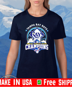 Tampa Bay Rays American league east division Champion US 2020 Shirt