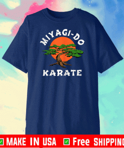 Miyagi-Do Karate Bonsai Tree Vintage T-Shirt