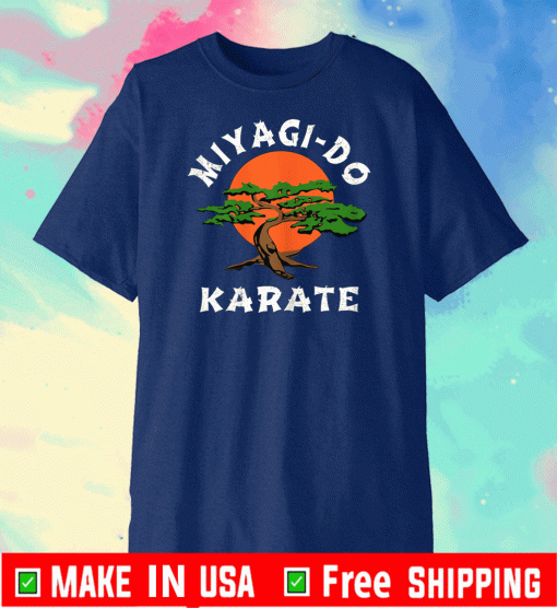 Miyagi-Do Karate Bonsai Tree Vintage T-Shirt