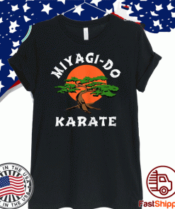 Miyagi-Do Karate Bonsai Tree Vintage T-Shirt