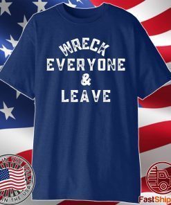 Wreck Everyone and Leave Roman Summer Wrestling Match Shirt