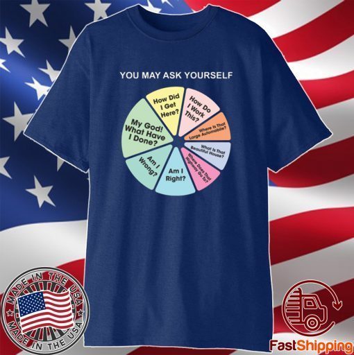 You May Ask Yourself Pie Chart T-Shirt