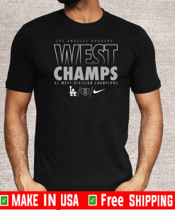 dodgers nl west champs 2020 shirt