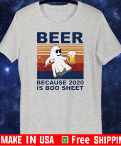 Beer because is boo sheet Vintage 2020 T-Shirt