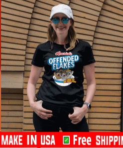 offended flakes us t-shirts