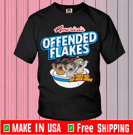 offended flakes us t-shirts