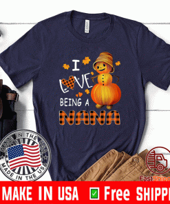 Pumpkin I Love Being A Nana Shirt