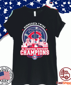 Minnesota Twins AL Central Division Champions 2020 Tee Shirts