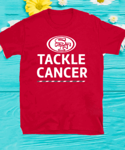 2020 San Francisco 49ers Tackle Cancer T-Shirts