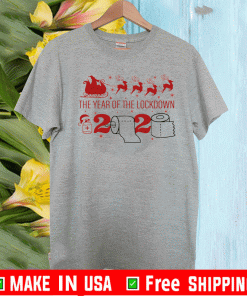 2020 Toilet Paper The Year Of The Lockdown Christmas Shirt
